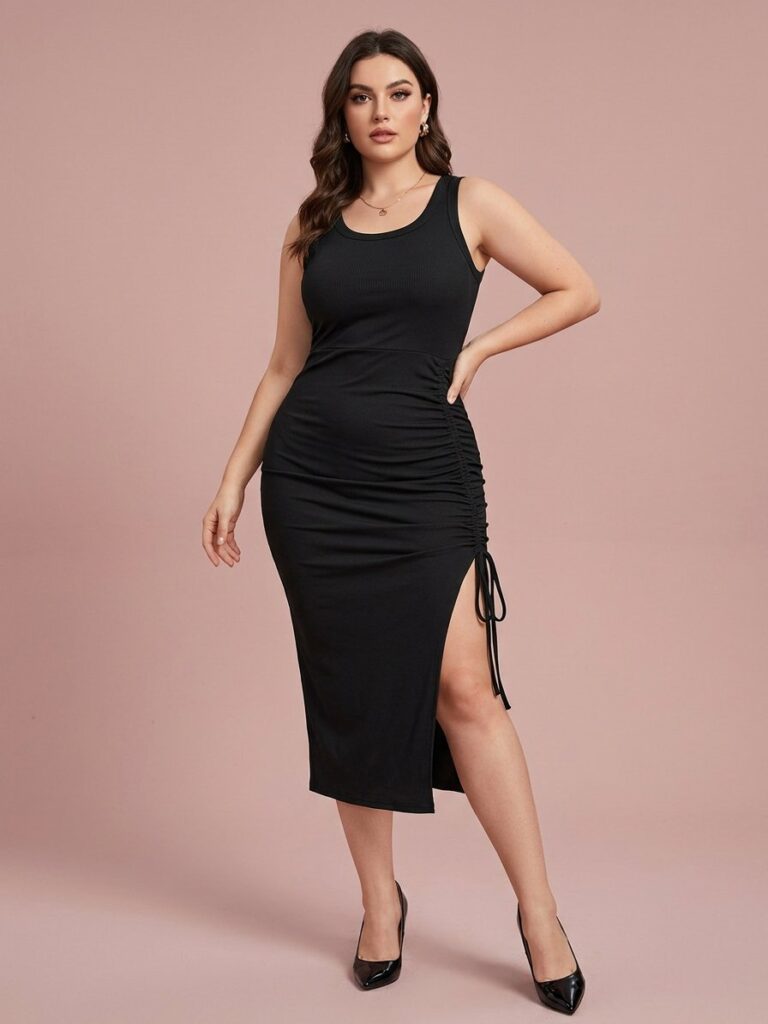 Noir Bodycon Mini Dress