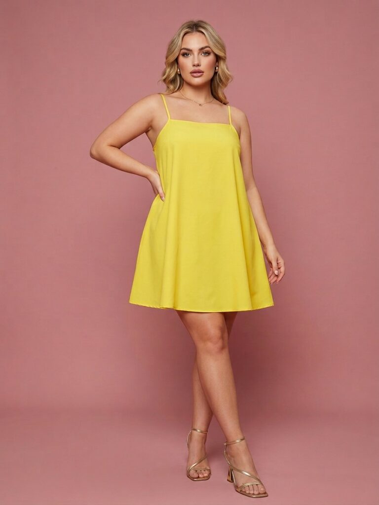 Sunshine Cami Swing Mini Dress